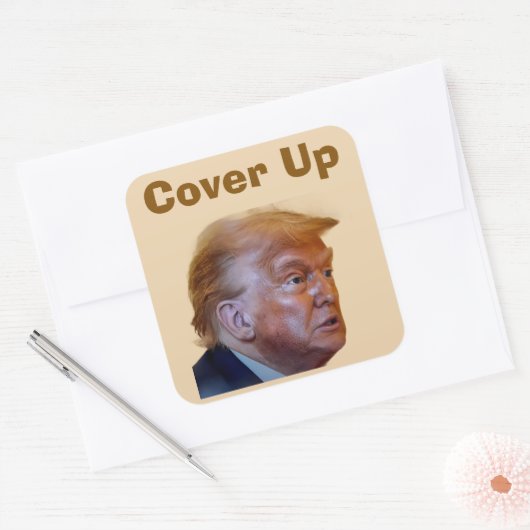 Trump/Cover Up Sticker (Envelop)