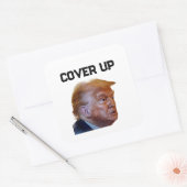 Trump Cover Up Sticker (Envelop)
