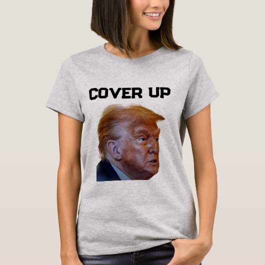 Trump Cover Up T-Shirt (Voorkant)