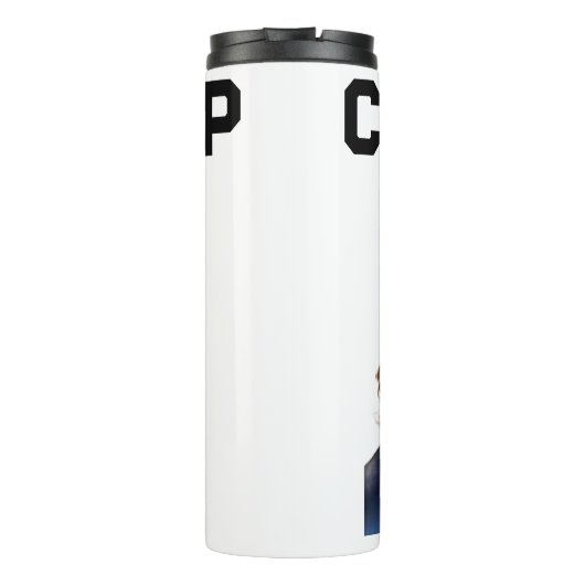 Trump Cover Up Thermal Tumbler Thermosbeker (Achterkant)