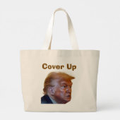 Trump/Cover Up Tote Bag (Achterkant)
