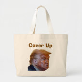 Trump/Cover Up Tote Bag (Voorkant)