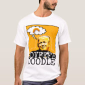 Trump Covfefe Doodle shirt voor mannen (Voorkant)