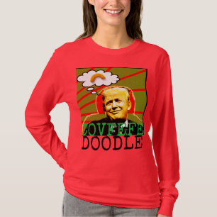 Trump Covfefe Doodle Ugly KerstSweater, vrouwen T-shirt