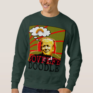 Trump Covfefe Doodle Ugly met kerstkeuken Trui