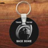 Trump Cowboy-aanhanger Godzijdank ben je CK Home 2 Sleutelhanger (Voorkant)
