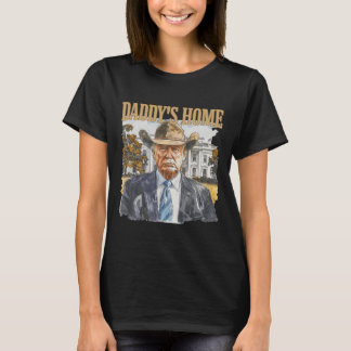 Trump Cowboy Western Daddy's Home Take America ter T-shirt