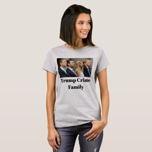 Trump Crime Familie T-shirt (Voorkant volledig)