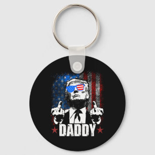 Trump Daddy 2025 Officieel Trump Daddy Grappig 3 Sleutelhanger