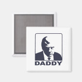 Trump Daddy 2025 President Magneet (Voorkant / Achterkant)