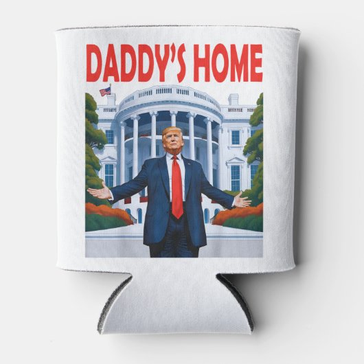 Trump Daddys Home Blikjeskoeler (Voorkant)