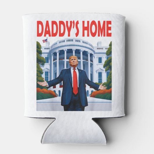 Trump Daddys Home Blikjeskoeler (Achterkant)