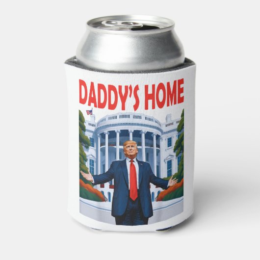 Trump Daddys Home Blikjeskoeler (Blikje Achterkant)
