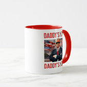 Trump Daddys Home Witte Huis 2024 Mok (Voorkant rechts)