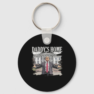 Trump Daddys Home Witte Huis 2024 Sleutelhanger
