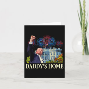 Trump Daddys Home Witte Huis 2024 Welkom terug Mr Kaart