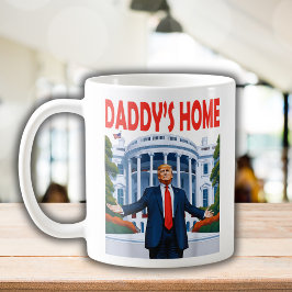 Trump Daddys Home Witte Huis cadeau Koffiemok