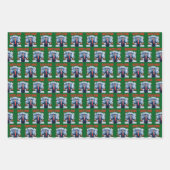 Trump Daddys Home Witte Huis Cadeauverpakking Inpakpapier Vel (Voorkant 2)