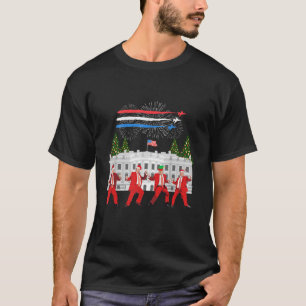 Trump Daddys Home Witte Huis Dans Maak Kerstmis Ge T-shirt