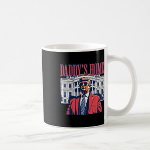 Trump Daddys Home Witte Huis VS Amerikaanse vlag V Koffiemok