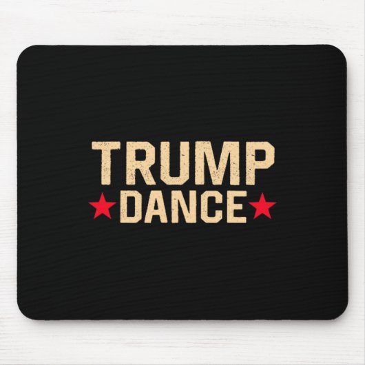 Trump Dance 2024 QR 4547 Funny Trump Dancing Code Muismat (Voorkant)