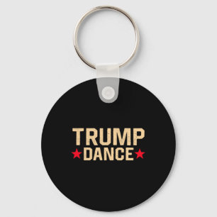 Trump Dance 2024 QR 4547 Funny Trump Dancing Code Sleutelhanger
