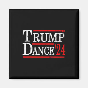 Trump Dance 2024 Trump Vance Grappige Republikeins Magneet