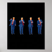 Trump Dance 4 juli 2025 Poster (Voorkant)