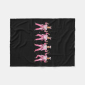Trump Dance Easter Funny Trump Maak Pasen Groot Fleece Deken (Voorkant (Horizontaal))