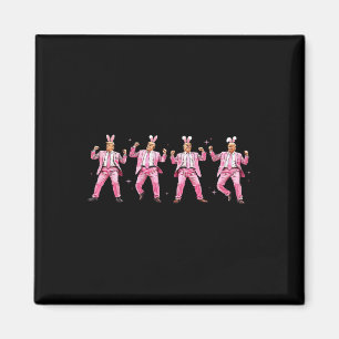Trump Dance Easter Funny Trump Maak Pasen Groot Magneet