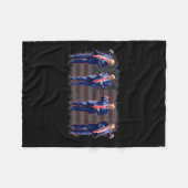 Trump Dance Fleece Deken (Voorkant (Horizontaal))