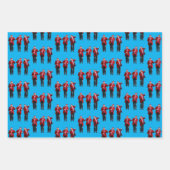 Trump Dance Gift Wrap, Donald Trump Dancing Inpakpapier Vel (Voorkant 3)