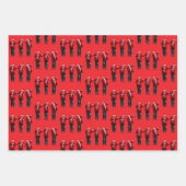 Trump Dance Gift Wrap, Donald Trump Dancing Inpakpapier Vel (Voorkant)