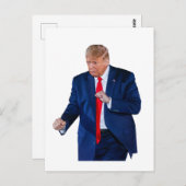 Trump Dance grappig Briefkaart (Voorkant / Achterkant)