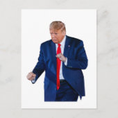Trump Dance grappig Briefkaart (Voorkant)