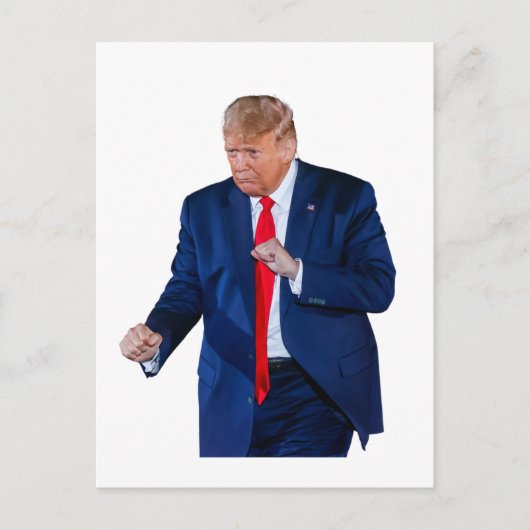 Trump Dance grappig Briefkaart (Voorkant)