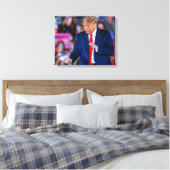 Trump Dance grappig Canvas Afdruk (Insitu (Slaapkamer))