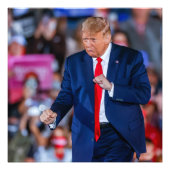 Trump Dance grappig Foto Afdruk (Voorkant)