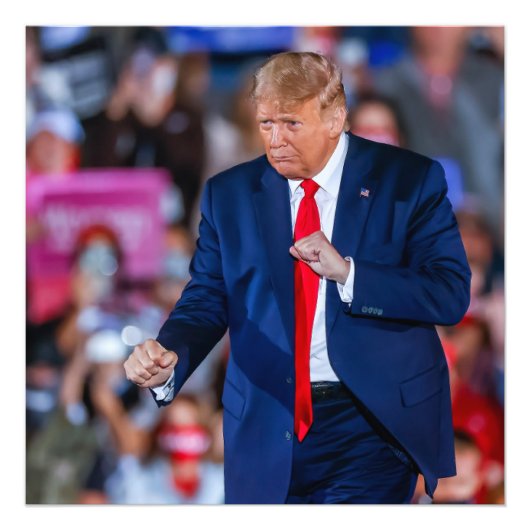 Trump Dance grappig Foto Afdruk (Voorkant)