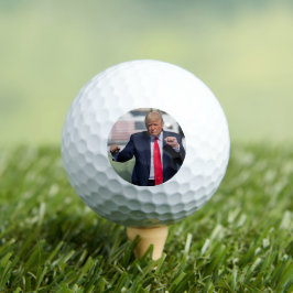 Trump Dance grappig Golfballen