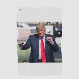 Trump Dance grappig Golfhanddoek