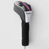 Trump Dance grappig Golfheadcover (Schuin)