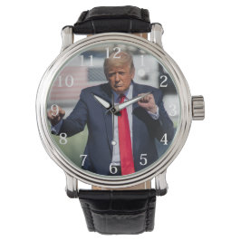 Trump Dance grappig Horloge