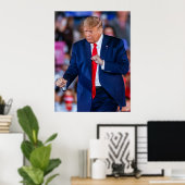 Trump Dance grappig Poster (Thuiskantoor)