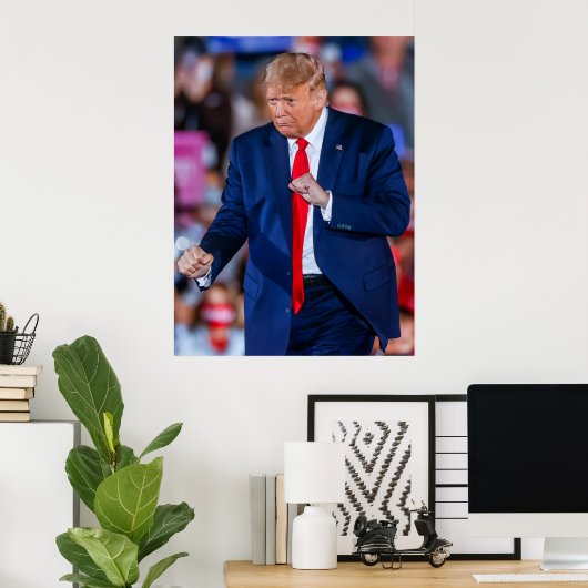 Trump Dance grappig Poster (Thuiskantoor)