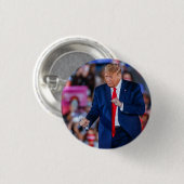 Trump Dance grappig Ronde Button 3,2 Cm (Voorkant /achterkant)