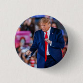 Trump Dance grappig Ronde Button 3,2 Cm (Voorkant)