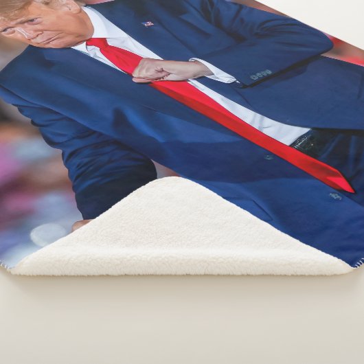 Trump Dance grappig Sherpa Deken (3/4)