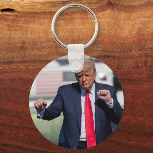 Trump Dance grappig Sleutelhanger (Voorkant)