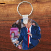 Trump Dance grappig Sleutelhanger (Achterkant)